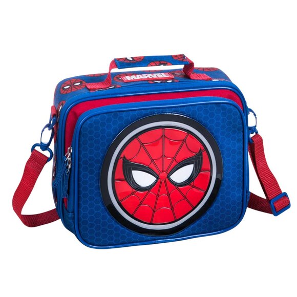 NWT Disney Store Spider-Man Marvel Comics Backpack & Lunchbox Set – New - Picture 5 of 8